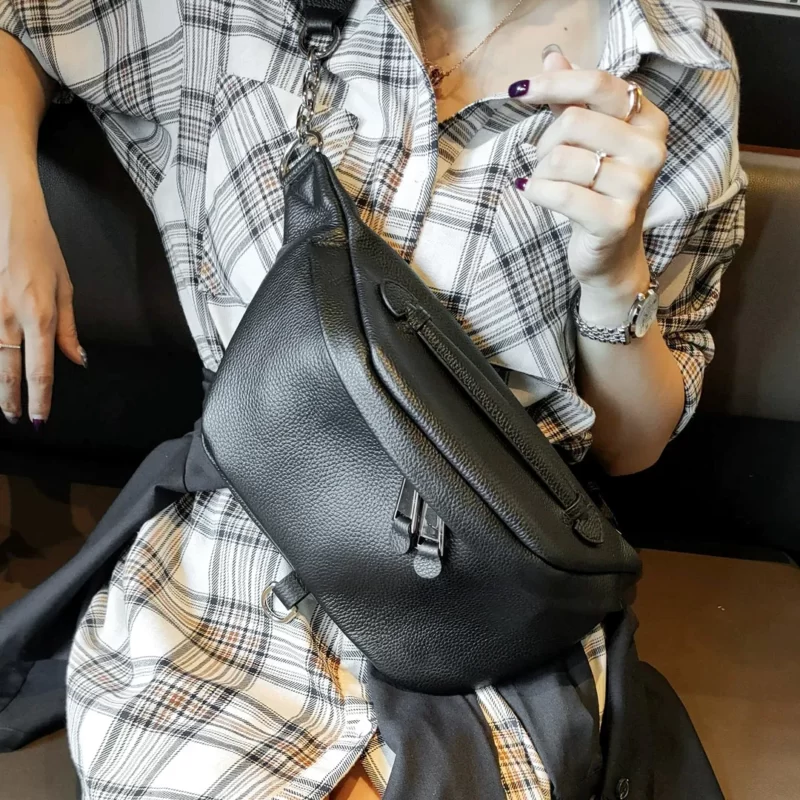 Sac Banane XXL Femme Cuir