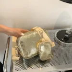Sac à Main Banane Doré avec portefeuille
