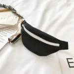 banane sac enfant toile de coton noir