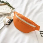 banane sac enfant toile de coton orange