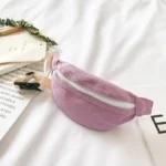 banane sac enfant toile de coton lila violet