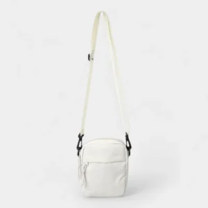 sac banane bandoulière homme blanc