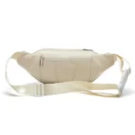sac banane femme cuir blanc poche arrière