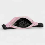 sac banane or rose grande poche ouverte