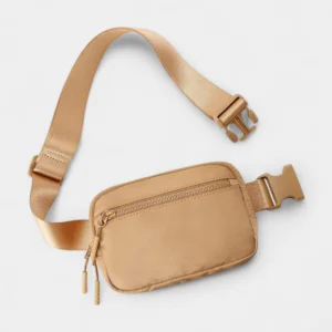 petit sac banane homme doré couleur or