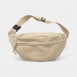 sac banane beige velours côtelé
