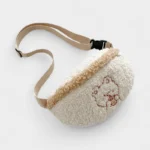 sac-banane-enfant-moumoute-beige-laniere-clip sac banane enfant moumoute beige bicolor