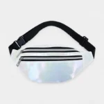 sac banane irisé blanc nacré