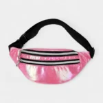 sac banane irisé violet rose