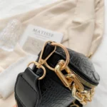 sac banane luxe accroche dorée