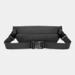 sac banane rectangulaire noir poche arrière