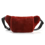 sac banane hiver bordeaux