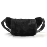 sac banane hiver noir