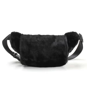 sac banane hiver noir
