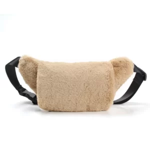 sac banane hiver beige