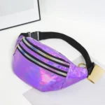 Sac Banane Violet Métallisé