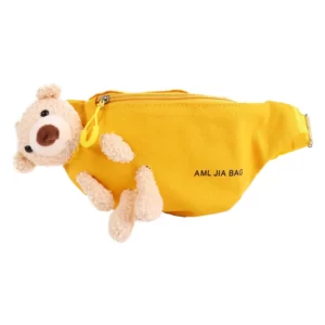 sac banane teddy jaune