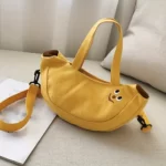 Sac Banane en Forme de Banane Jaune