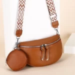 Sac Banane Camel Cuir