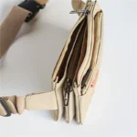 petit-sac-banane-beige-4-poches petit sac banane avec 4 poches zippées