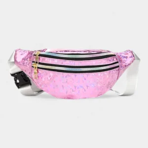 sac banane brillant violet
