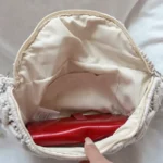 sac banane crochet intérieur