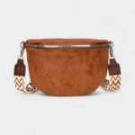 sac banane daim marron