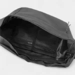 sac banane grand format noir compartiments intérieurs en filet mesh