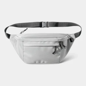 sac banane grand format gris clair