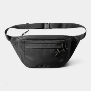 sac banane grand format noir