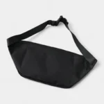 sac banane grand format noir poche arrière
