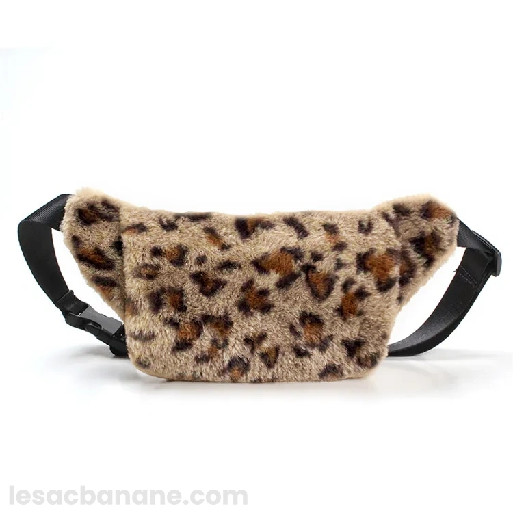sac banane hiver leopard