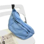 sac banane jean clair taille xxl