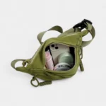 sac banane kaki grande poche ouverte