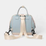 sac banane langer bleu sangle en mode sac à dos