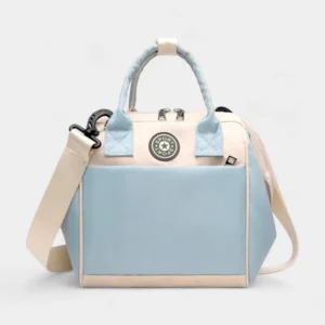 sac banane langer bleu pâle pastel imperméable