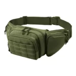 sac banane militaire vert