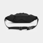 sac banane militaire noir rembourrage et poche arrière