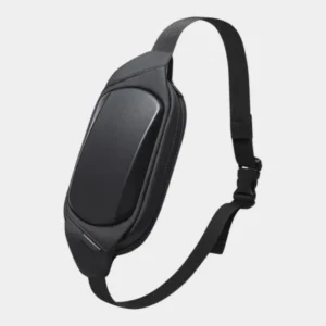 sac banane original noir coque semi-rigide