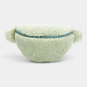sac banane sherpa vert clair