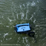 sac banane waterproof bleu chute dans l'eau sac banane waterproof bleu chute dans l'eau