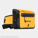 sac banane waterproof jaune vue de côté sac banane waterproof jaune vue de côté