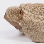Sac Banane Bouclette Beige moumoute