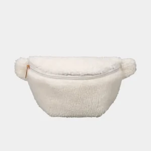 Sac Banane Bouclette Blanc