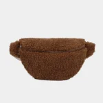 Sac Banane Bouclette Marron