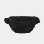 Sac Banane Bouclette Noir