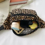 Banane Motif Leopard poche