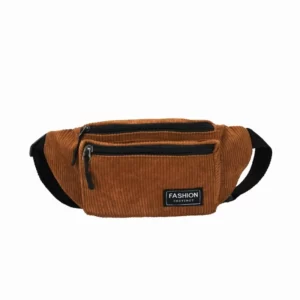 Sac Banane Homme Velours