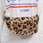 Sac Banane Leopard Fourrure hiver