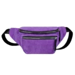 Sac Banane Violet Velours